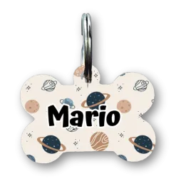 The Traveler Bone Dog Tag