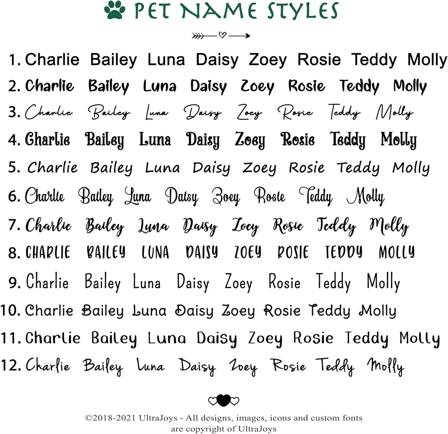 Ultra Joys Dog ID Tag, Custom Dog Tag Personalized Cat Tag, Pet ID Tag, Brushed Stainless Steel Heart Cat Tags Pet Tags Rose Gold Small