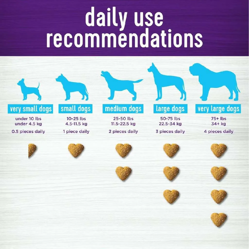 Wellness Move Hip & Joint Support Chicken Flavor Chew Supplement for Dogs