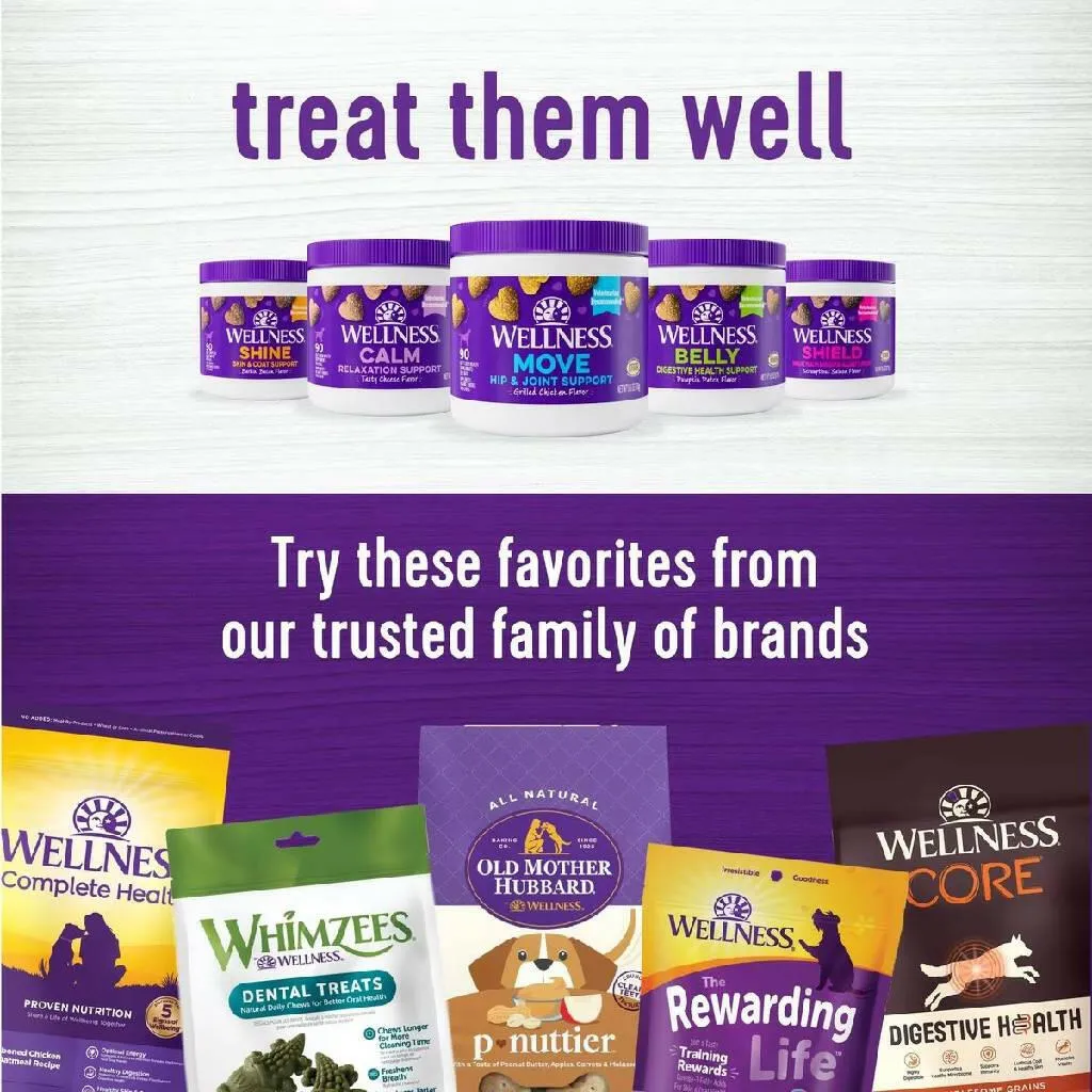 Wellness Move Hip & Joint Support Chicken Flavor Chew Supplement for Dogs